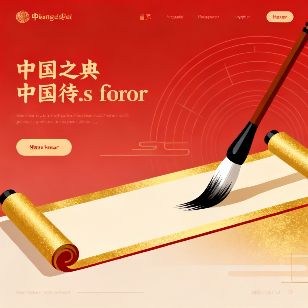 古风风格 AI 提示词模板配图